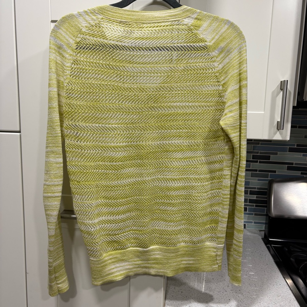 Anthropologie Moth Marled v-neck pullover sweater - Picture 7 of 7